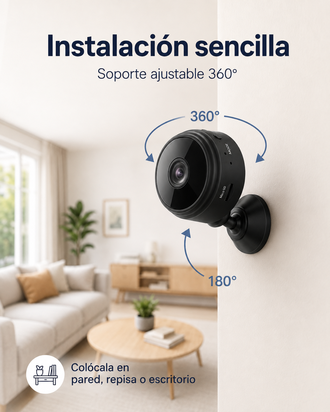 Mini Cámara WiFi A9 | Monitorea desde tu Celular