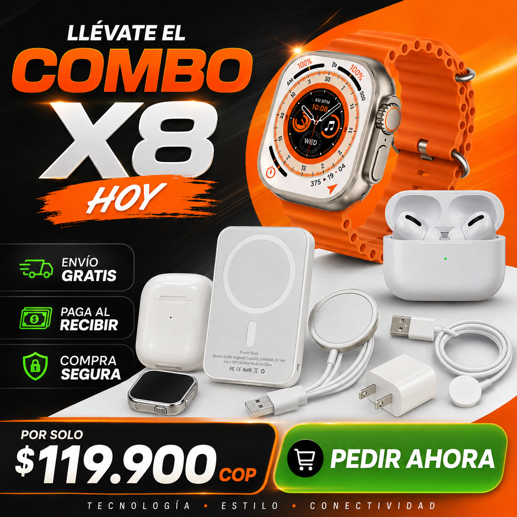 Combo Smartwatch X8